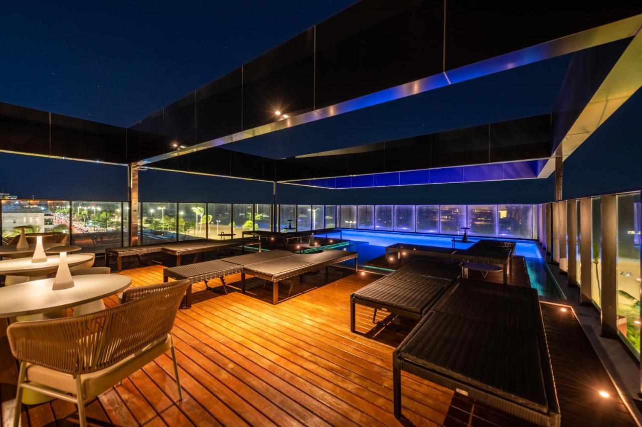 Ba'Ra Hotel Joao Pessoa Luaran gambar Sky bar