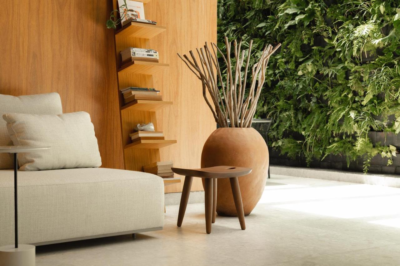 Ba'Ra Hotel Joao Pessoa Luaran gambar Living wall